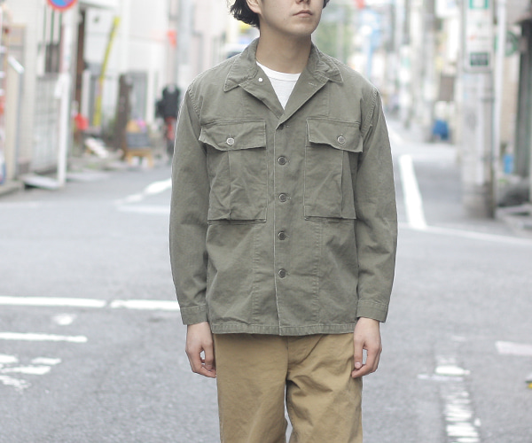 お値下✴︎orslow USMC V-NECK HBT JACKET