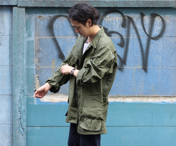 明日販売!!【DEADSTOCK】JUNGLE FATIGUE JACKET. | andPheb Staff Blog