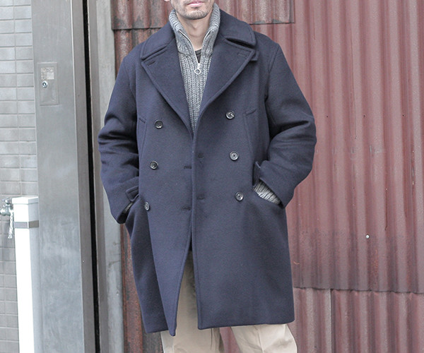 auralee オーラリー ピーコート BEAVER MELTON P-COAT - ピーコート