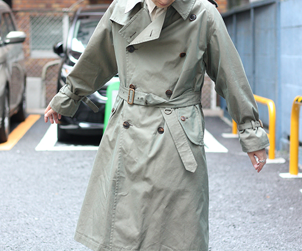 AURALEE BIG TRENCH COAT ． | andPheb Staff Blog