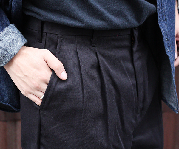 EDWARDS GARMENT ALL COTTON PLEATED PANT | andPheb Staff Blog