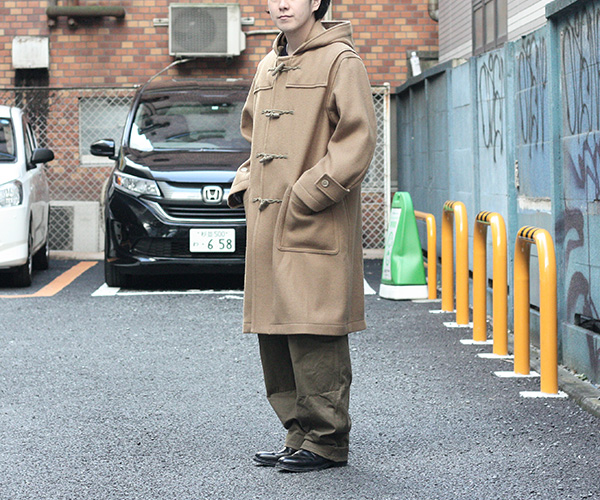 華麗 ダッフルコート AURALEE COAT DUFFLE MELTON HARD ダッフルコート