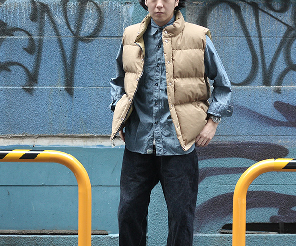 2021新作モデル crescent down works ダウンベスト S made in USA