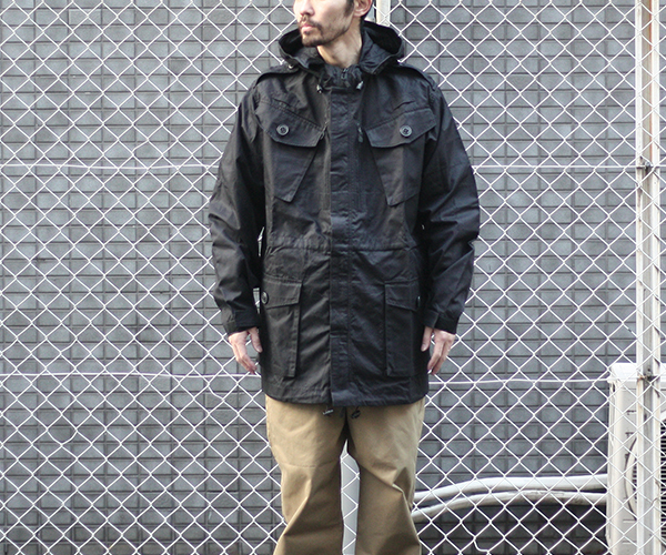 イギリス軍 SAS BLACK RIPSTOP SMOCKS JACKET-