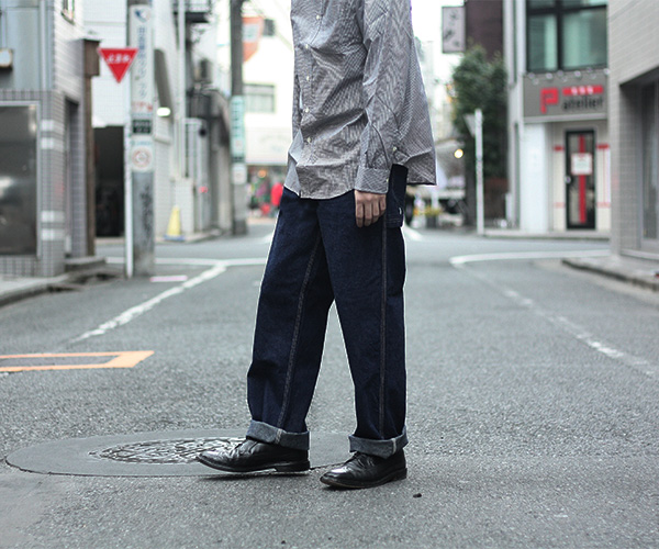 orSlow DENIM PAINTER PANTS one wash . | andPheb Staff Blog