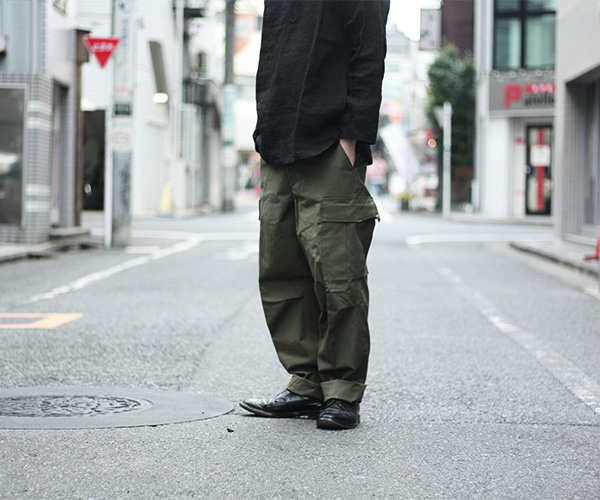 orSlow “vintage fit” 6ポケットカーゴパンツ入荷しました