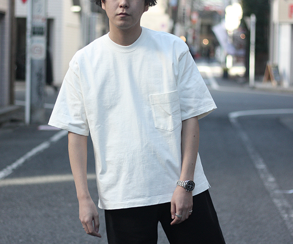 AURALEE オーラリー STAND UP TEE WHITE 5 - Tシャツ/カットソー(半袖