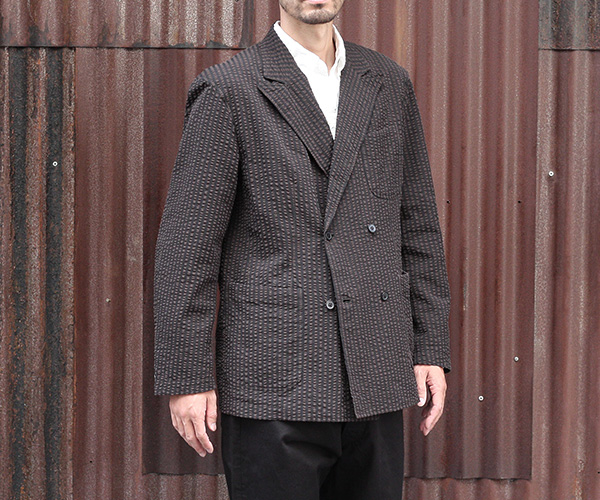 キャプテンサンシャイン　Double Breasted Shirt Jacket