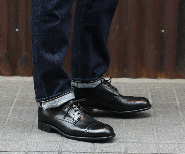 SANDERS/サンダース “PUNCHED CAP DERBY SHOES”. | andPheb Staff Blog