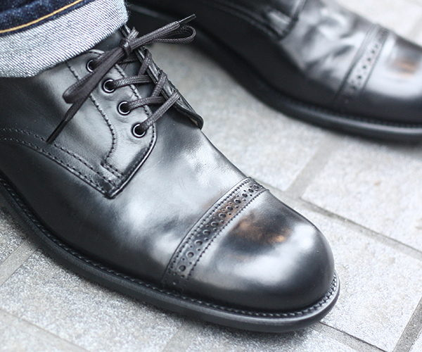 SANDERS.PUNCHED CAP DERBY SHOES. | andPheb Staff Blog