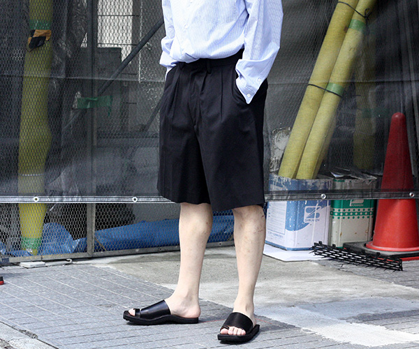 メーカー包装済】 AURALEE hard twist gabardine shorts