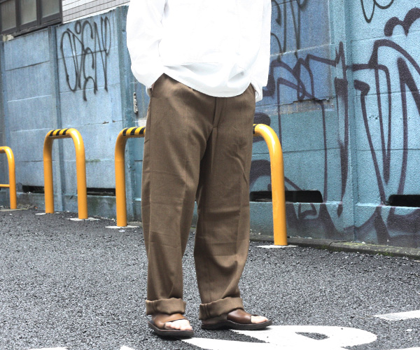 DEAD STOCK イギリス軍 WOOL DRESS TROUSERS | andPheb Staff Blog