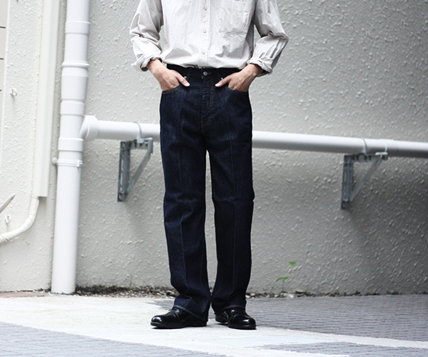 パンツAURALEE HARD TWIST DENIM 5P PANTS ブラック - デニム/ジーンズ