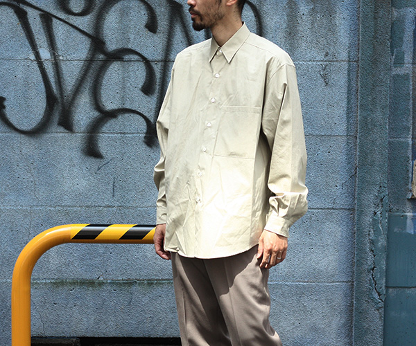 6/28(金)発売 AURALEE WASHED FINX TWILL BIG SHIRTS | andPheb Staff Blog