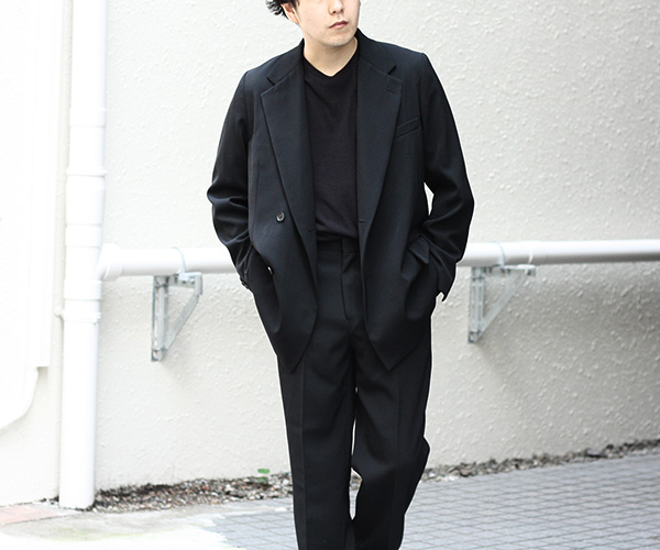 AURALEE 19AW WOOL MAX GABARDINE slacks - スラックス