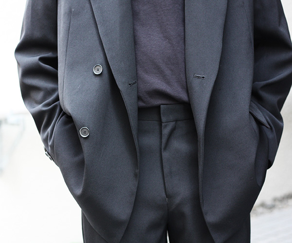 21SS LIGHT WOOL MAX GABARDINE セットアップ