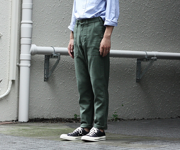 GUNG HO ,別注 WHITE TAG SLIM FIT FATIGUE PANTS. | andPheb Staff Blog