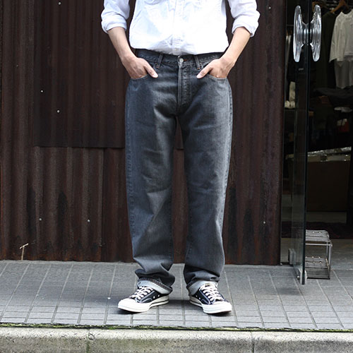 CIOTA シオタ Straight 5 Pocket Pants グレーデニム-