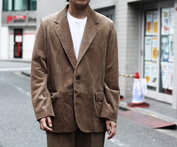 AURALEE 19aw washed corduroy jacket - テーラードジャケット