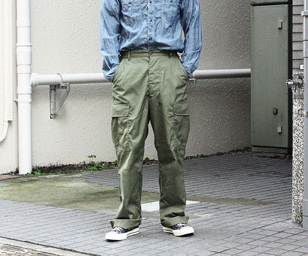 再入荷】CIOTA/シオタ “SUVIN COTTON WEATHER JUNGLE FATIGUE PANTS