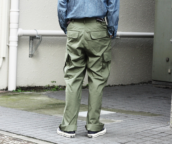 再入荷】CIOTA/シオタ “SUVIN COTTON WEATHER JUNGLE FATIGUE PANTS