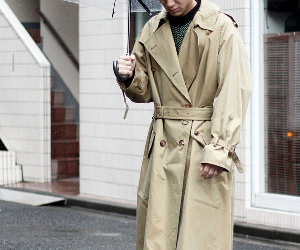 8/30(金)発売 AURALEE FINX CHAMBRAY BIG TRENCH COAT | andPheb Staff 