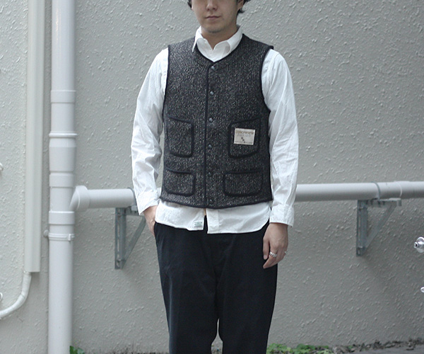 42 BROWN'S BEACH CLOTH VESTブラウンビーチクロスベスト