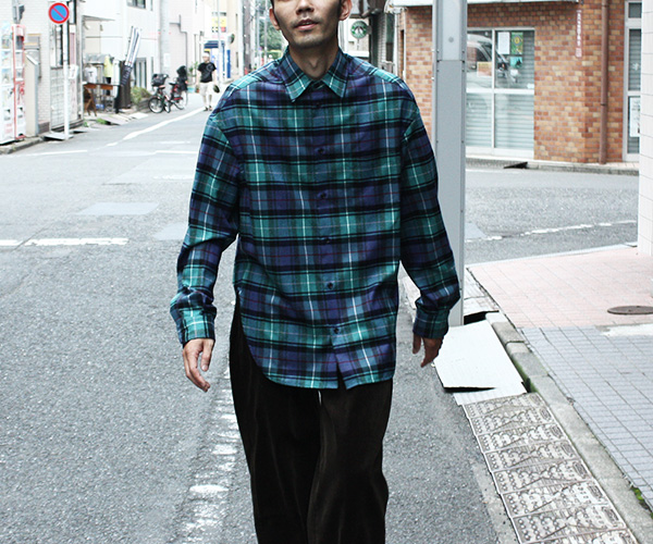 9/13(金)発売 SCYE “Checked Wool Over Sized Shirt” | andPheb Staff Blog