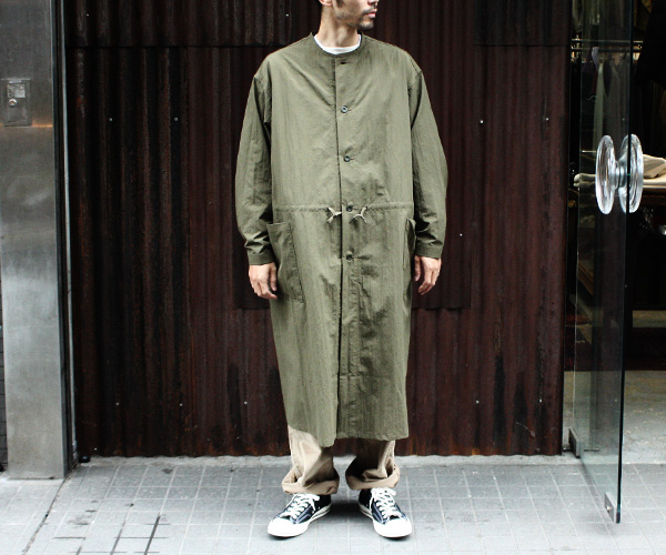 orSlow 2019新作 NO COLLAR COAT 入荷 | andPheb Staff Blog