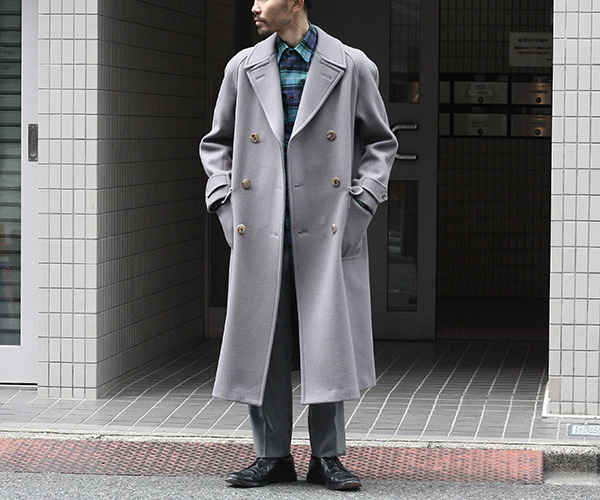 SCYE BASICS Wool Cashmere Melton Raglan Overcoat. | andPheb Staff Blog