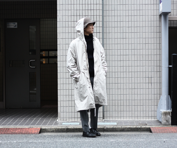 SCYE BASICS “P/N Garment Dyed Military Parka” | andPheb Staff Blog