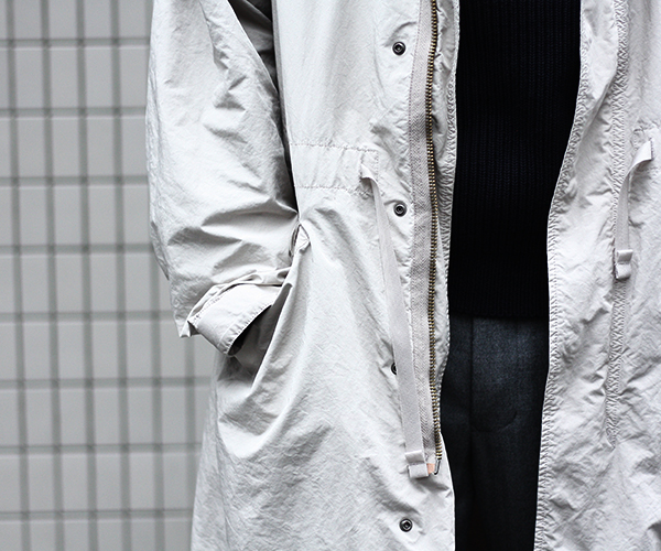 SCYE BASICS “P/N Garment Dyed Military Parka” | andPheb Staff Blog