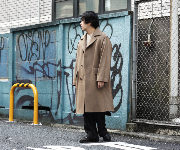 ジャケット/アウターAURALEE  WOOL SILK MELTON COAT