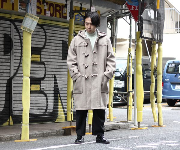 明日販売開始!!HERILL CASHMERE HEAVY DUFFLE MELTON COAT | andPheb