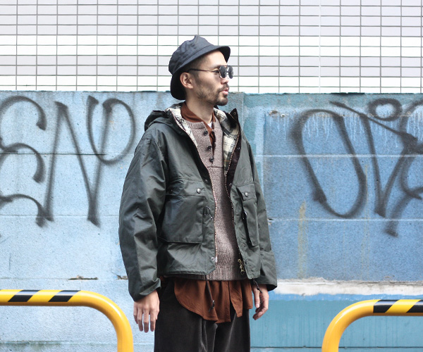 11/2(土)販売開始!!KAPTAIN SUNSHINE×BARBOUR Field Short Hoody ...