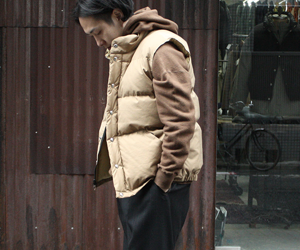 CRESCENT DOWN WORKS 60/40クロス ITALIAN VEST | andPheb Staff Blog