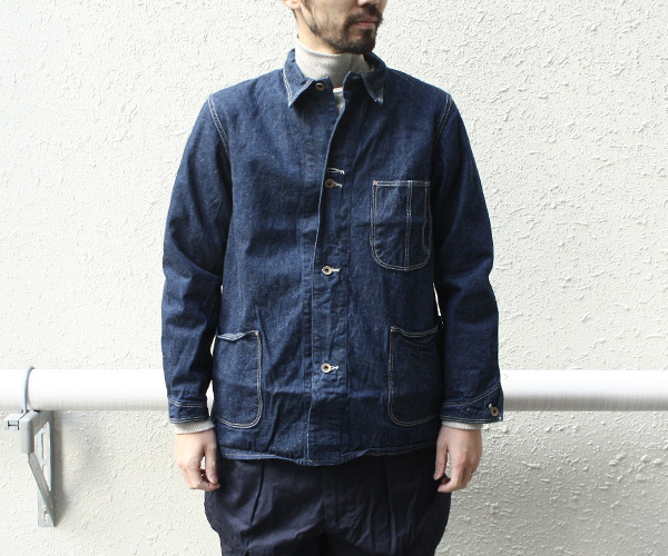 身幅約58cmorSlow オアスロウ 40'S COVERALL カバーオール - カバーオール