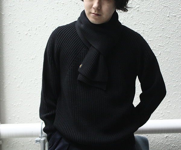 BATONER SOLID WOOL MUFFLER バトナー マフラー | neumi.it