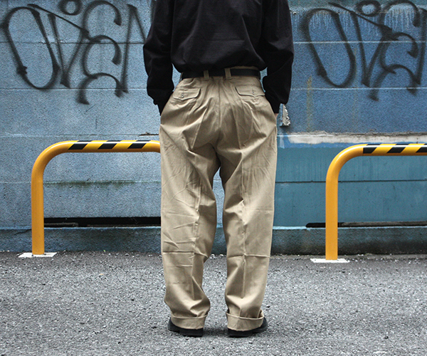 1/20(月)発売 DEAD STOCK フランス軍 M-52 ARMY TROUSERS | andPheb