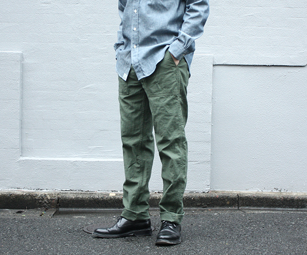 orSlow US ARMY FATIGUE PANTS ベイカーパンツ