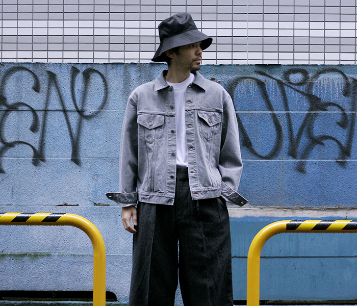 CIOTA/シオタ 20ss “GRAY SUVIN COTTON 3rd type DENIM JACKET