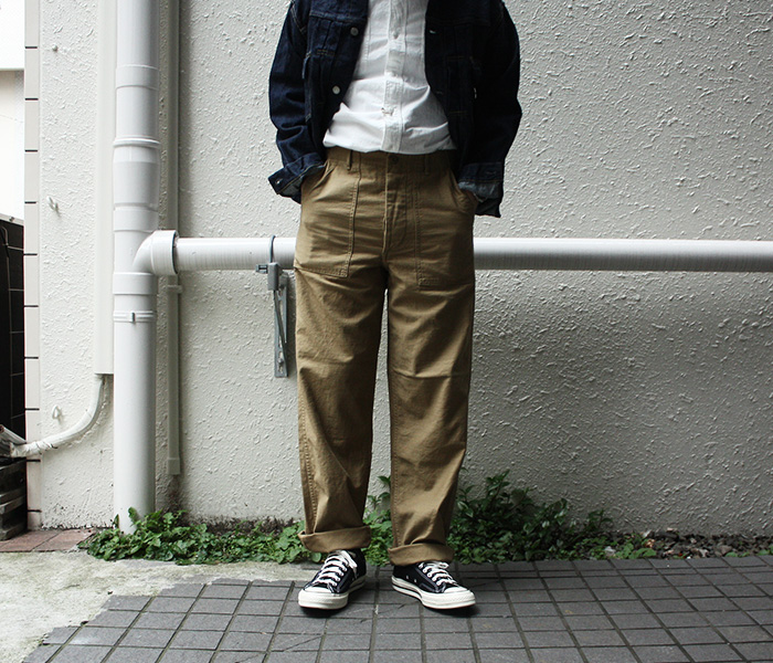 orSlow “復刻 FATIGUE PANTS KHAKI” | andPheb Staff Blog