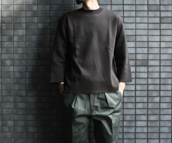 comm. arch. /コムアーチ 20ss MILAN RIB SELVEDGE L/S KNIT | andPheb