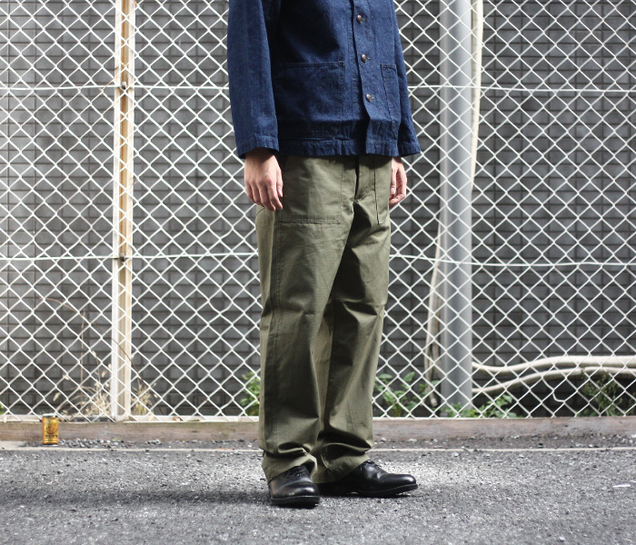 orSlow US ARMY FATIGUE PANTS ベイカーパンツ