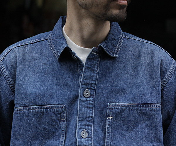 orSlow PW PULLOVER SHIRT JACKET DENIM U.S.ARMY | andPheb Staff Blog