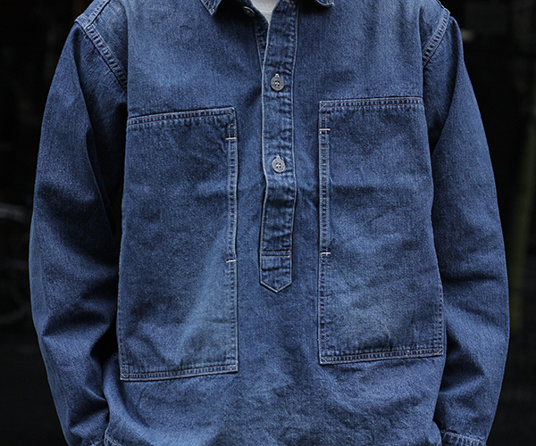 orSlow PW PULLOVER SHIRT JACKET DENIM U.S.ARMY | andPheb Staff Blog