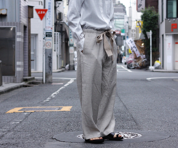 HERILL,LINEN CANVAS EASY PANTS.BEIGE. | andPheb Staff Blog