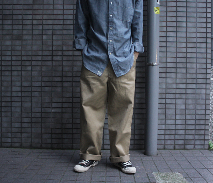 Restock】orslow “VINTAGE FIT ARMY TROUSERS LOOSE FIT” | andPheb