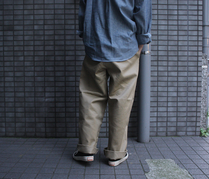 orslow “VINTAGE FIT ARMY TROUSERS LOOSE FIT” | andPheb Staff Blog