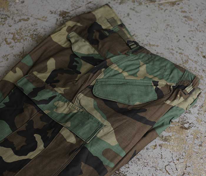 DEAD STOCK】U.S.ARMY M65 FIELD PANTS WOODLAND CAMO | andPheb Staff